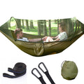 Hamac Automatique à Ouverture Rapide avec Moustiquaire Intégrée Confortable - IVOIRART.COM