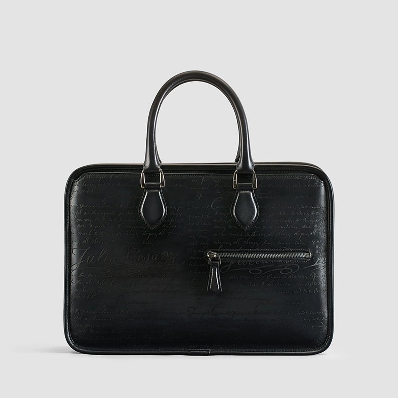 Hand-rubbed Vintage Business Bag - IVOIRART.COM