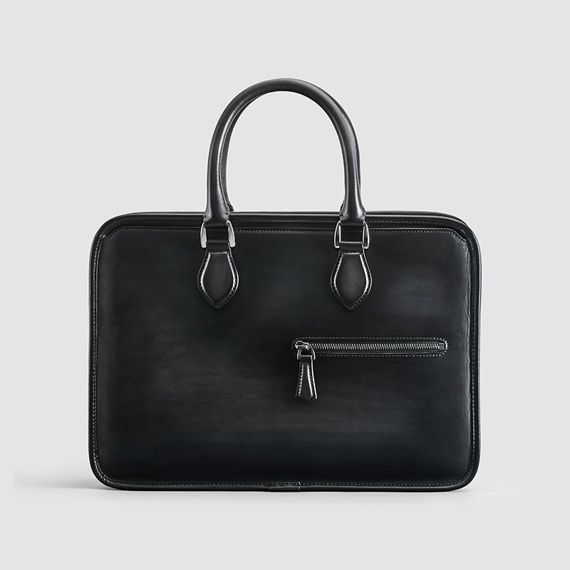 Hand-rubbed Vintage Business Bag - IVOIRART.COM