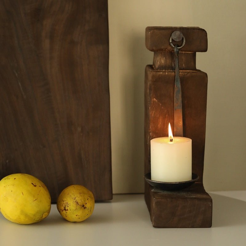 Handmade Candlestick Vintage Furnishings Ornaments - IVOIRART.COM