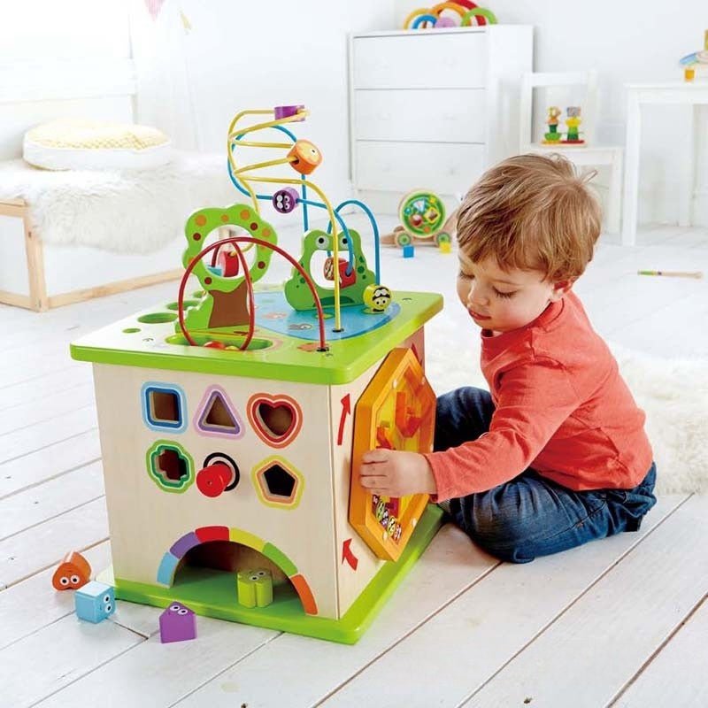 Happy Farm Game Box Bead-stringing Toy Treasure Chest Complex Beaded Baby Large Baby Children Educational Toys - IVOIRART.COM