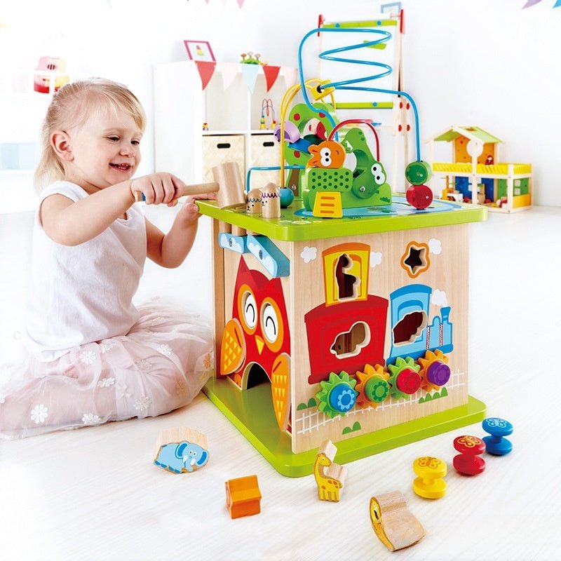 Happy Farm Game Box Bead-stringing Toy Treasure Chest Complex Beaded Baby Large Baby Children Educational Toys - IVOIRART.COM