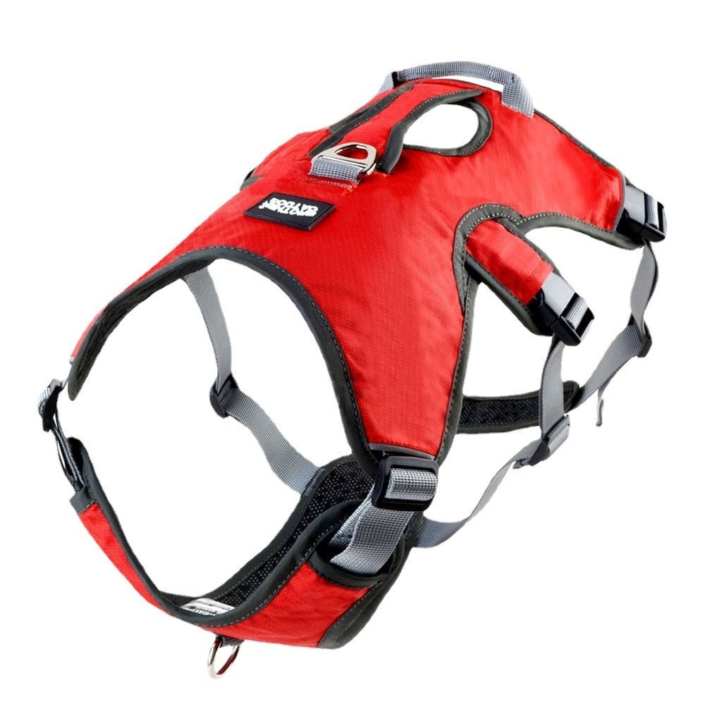Harnais extérieur pour chiens grands et moyens en style veste, nylon coloré - IVOIRART.COM
