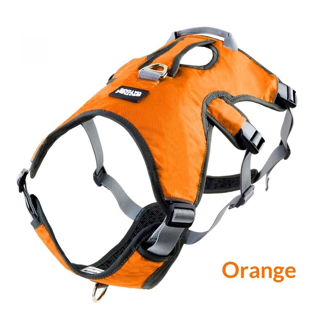 Harnais extérieur pour chiens grands et moyens en style veste, nylon coloré - IVOIRART.COM