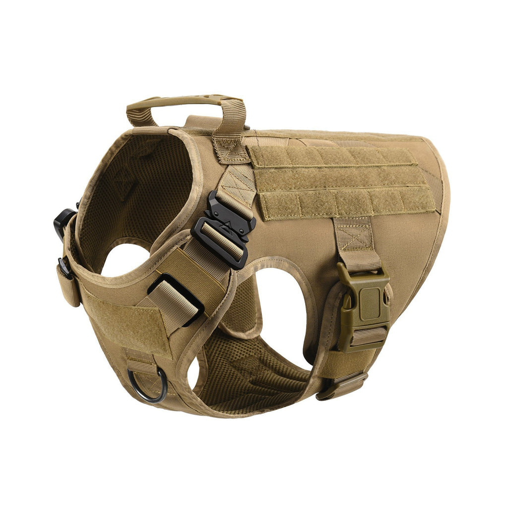 Harnais Tactique pour Chien Vest K9 d'Entraînement Chiens Toutes Races - IVOIRART.COM