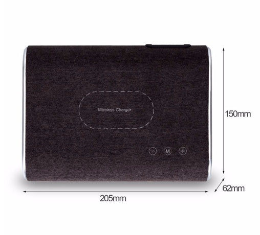 Haut-parleur avec chargeur sans fil intégré, Bluetooth, protection haute tension - IVOIRART.COM