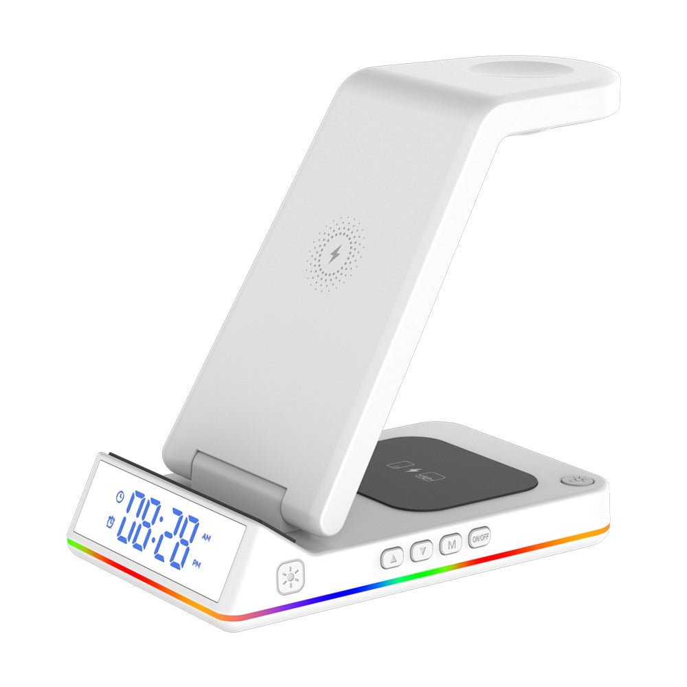 Headset Clock 5-in-1 Wireless Charger - IVOIRART.COM