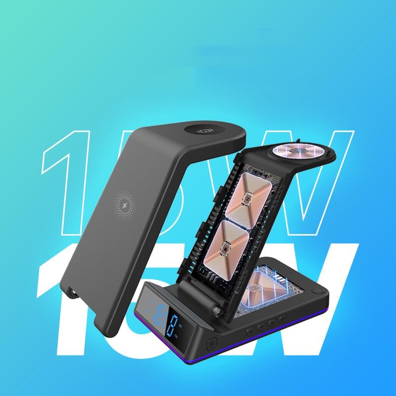 Headset Clock 5-in-1 Wireless Charger - IVOIRART.COM