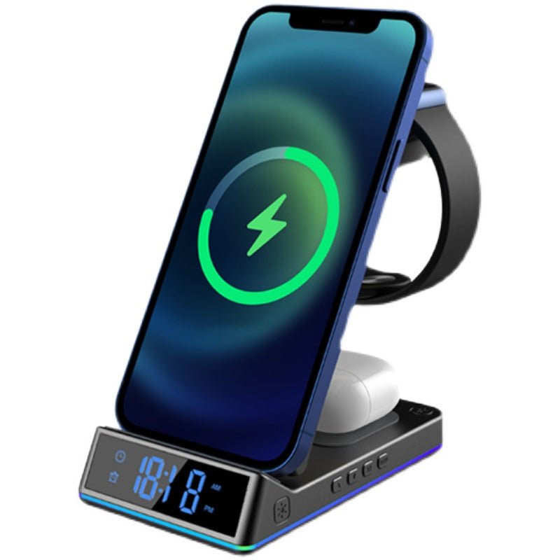 Headset Clock 5-in-1 Wireless Charger - IVOIRART.COM
