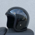 Helmet Half Helmet Retro Helmet FRP Motorcycle Helmet - IVOIRART.COM
