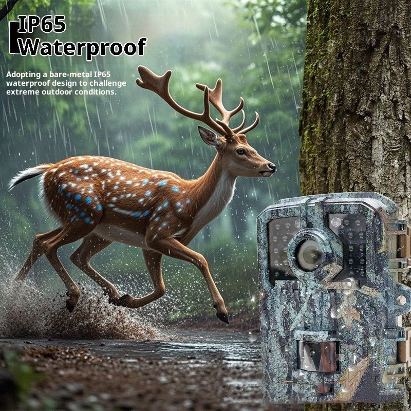 Hidden HD Animal Monitoring Camera Outdoor Waterproof Field Camera Infrared Induction Orchard Camera DL003 - IVOIRART.COM