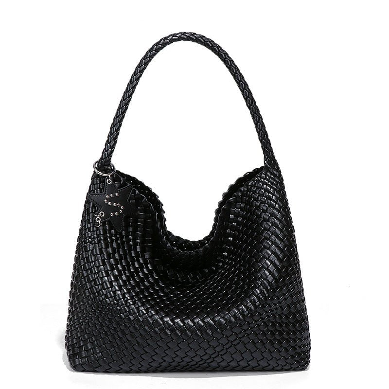 High-end Niche-design Handwoven In Relaxed Laid-back Styleperfect As A Casual Or Commuter Shoulder Bag - IVOIRART.COM