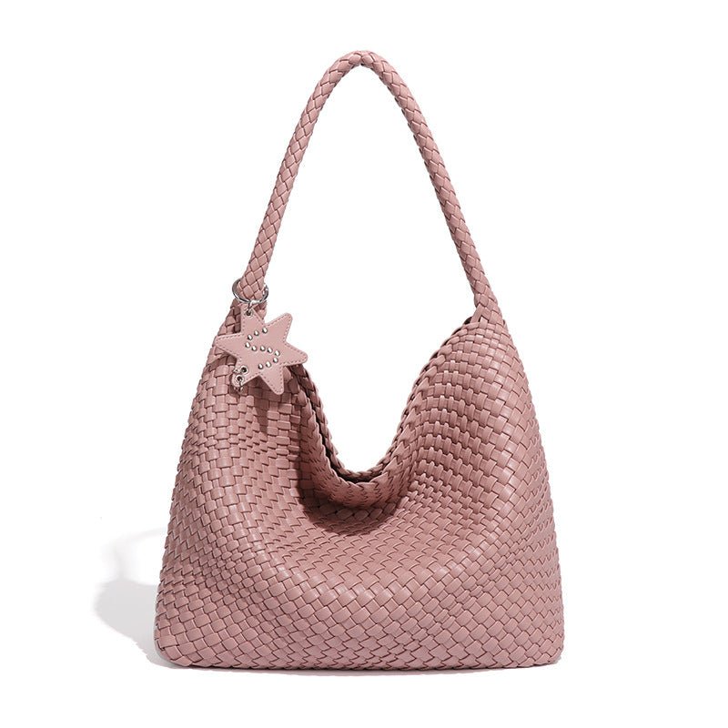 High-end Niche-design Handwoven In Relaxed Laid-back Styleperfect As A Casual Or Commuter Shoulder Bag - IVOIRART.COM