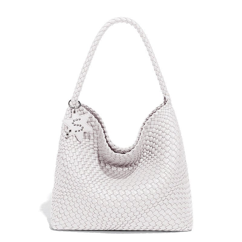 High-end Niche-design Handwoven In Relaxed Laid-back Styleperfect As A Casual Or Commuter Shoulder Bag - IVOIRART.COM
