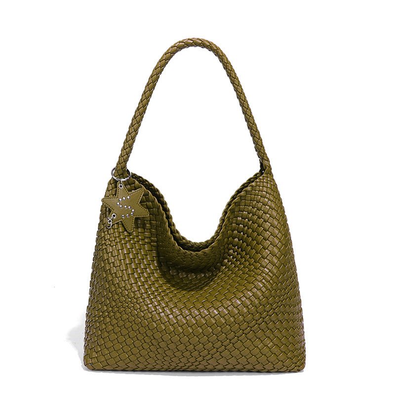 High-end Niche-design Handwoven In Relaxed Laid-back Styleperfect As A Casual Or Commuter Shoulder Bag - IVOIRART.COM