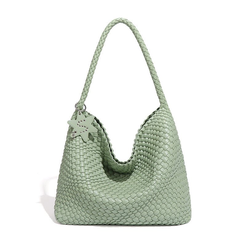 High-end Niche-design Handwoven In Relaxed Laid-back Styleperfect As A Casual Or Commuter Shoulder Bag - IVOIRART.COM