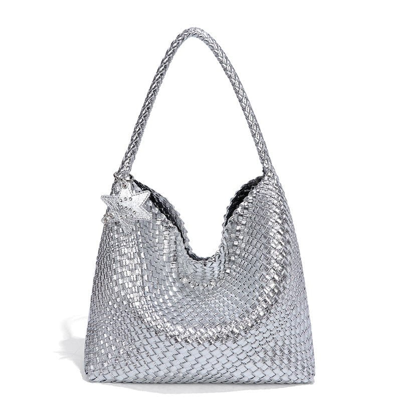 High-end Niche-design Handwoven In Relaxed Laid-back Styleperfect As A Casual Or Commuter Shoulder Bag - IVOIRART.COM