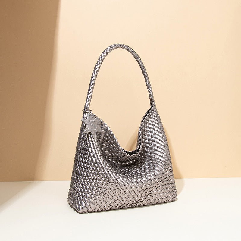 High-end Niche-design Handwoven In Relaxed Laid-back Styleperfect As A Casual Or Commuter Shoulder Bag - IVOIRART.COM