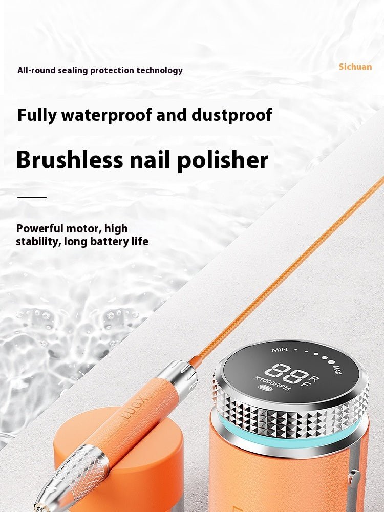 High End Waterproof Brushless Nail Polishing Machine - IVOIRART.COM