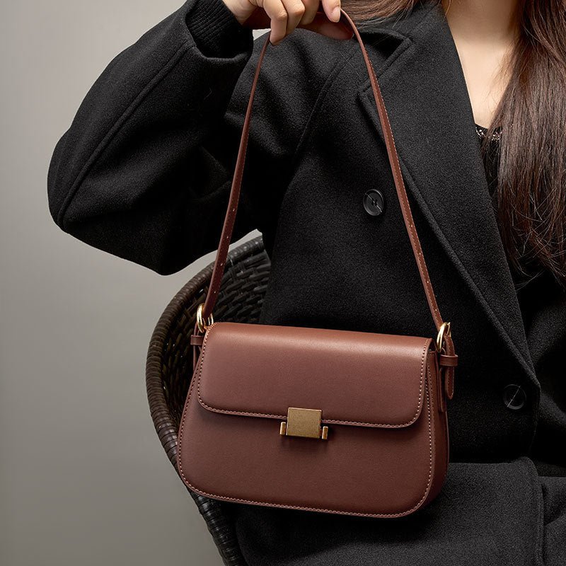 High-grade Special-interest Design Underarm Leather Women's Bag - IVOIRART.COM