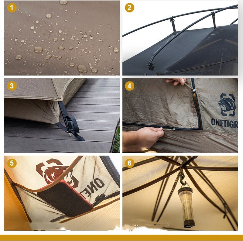 Hiking Beach Camping Park Leisure Camping Tent - IVOIRART.COM