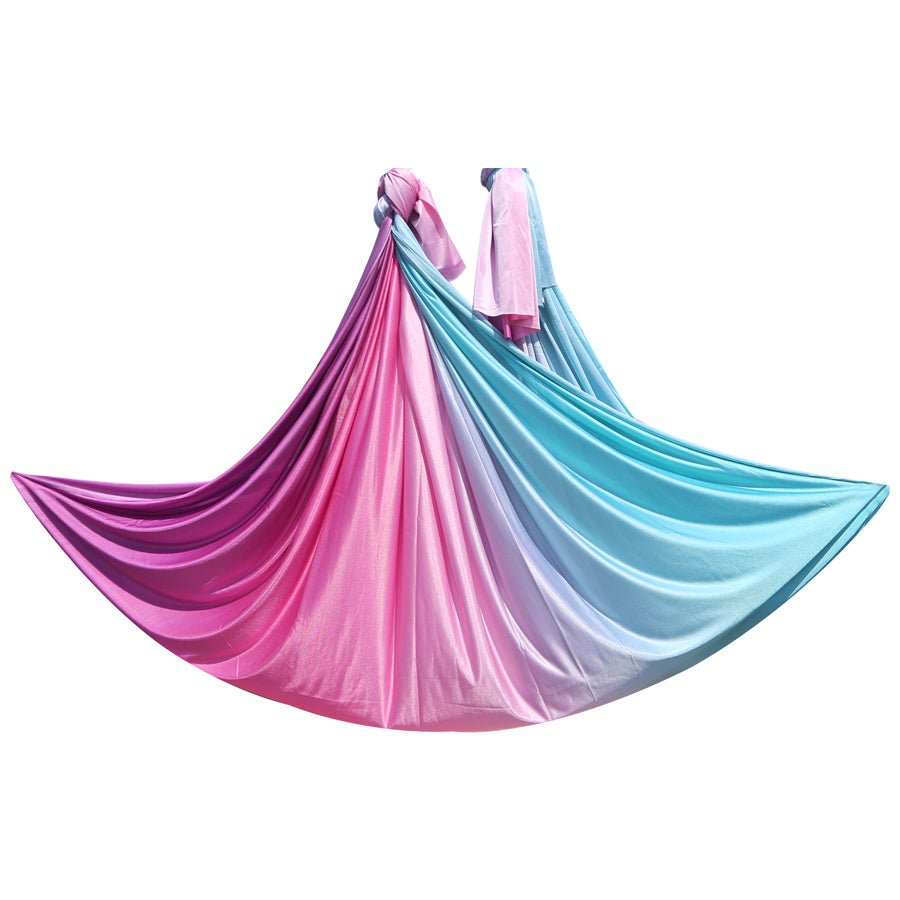 Home Color Gradient Aerial Yoga Hammock Fabric - IVOIRART.COM