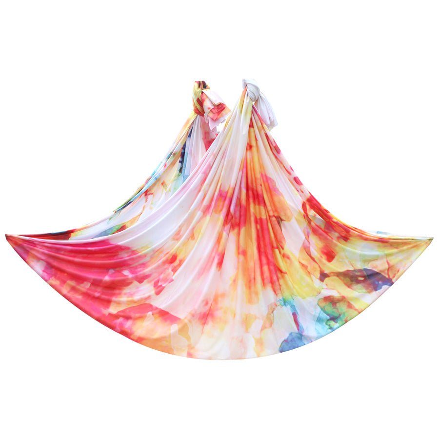 Home Color Gradient Aerial Yoga Hammock Fabric - IVOIRART.COM