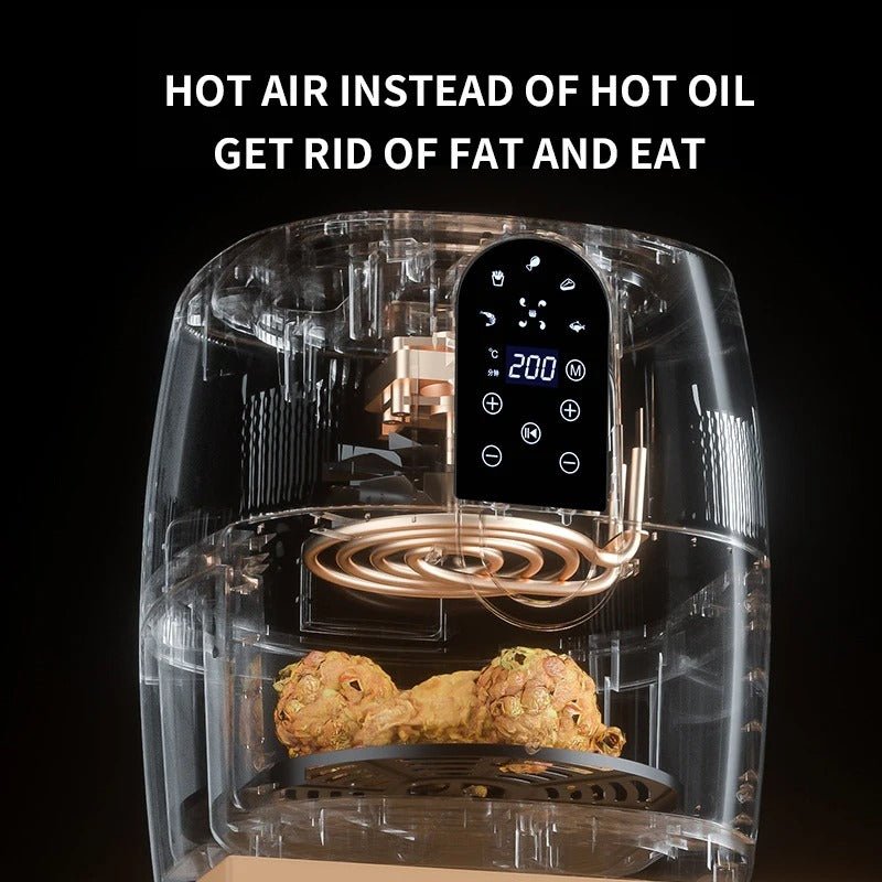 Home Fashion Simple Touch Screen Air Fryer - IVOIRART.COM