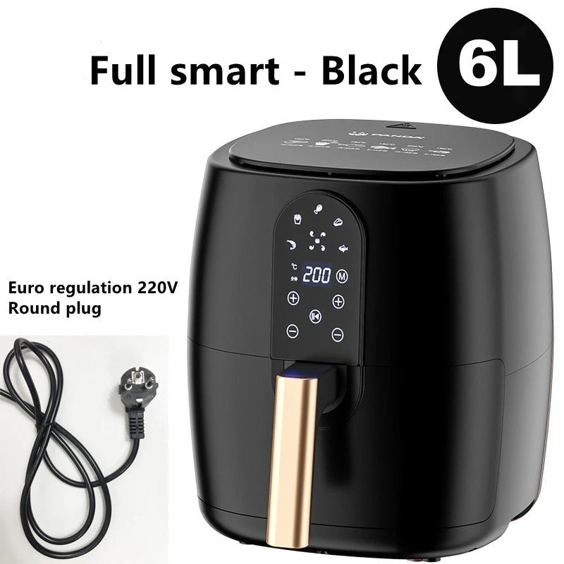Home Fashion Simple Touch Screen Air Fryer - IVOIRART.COM