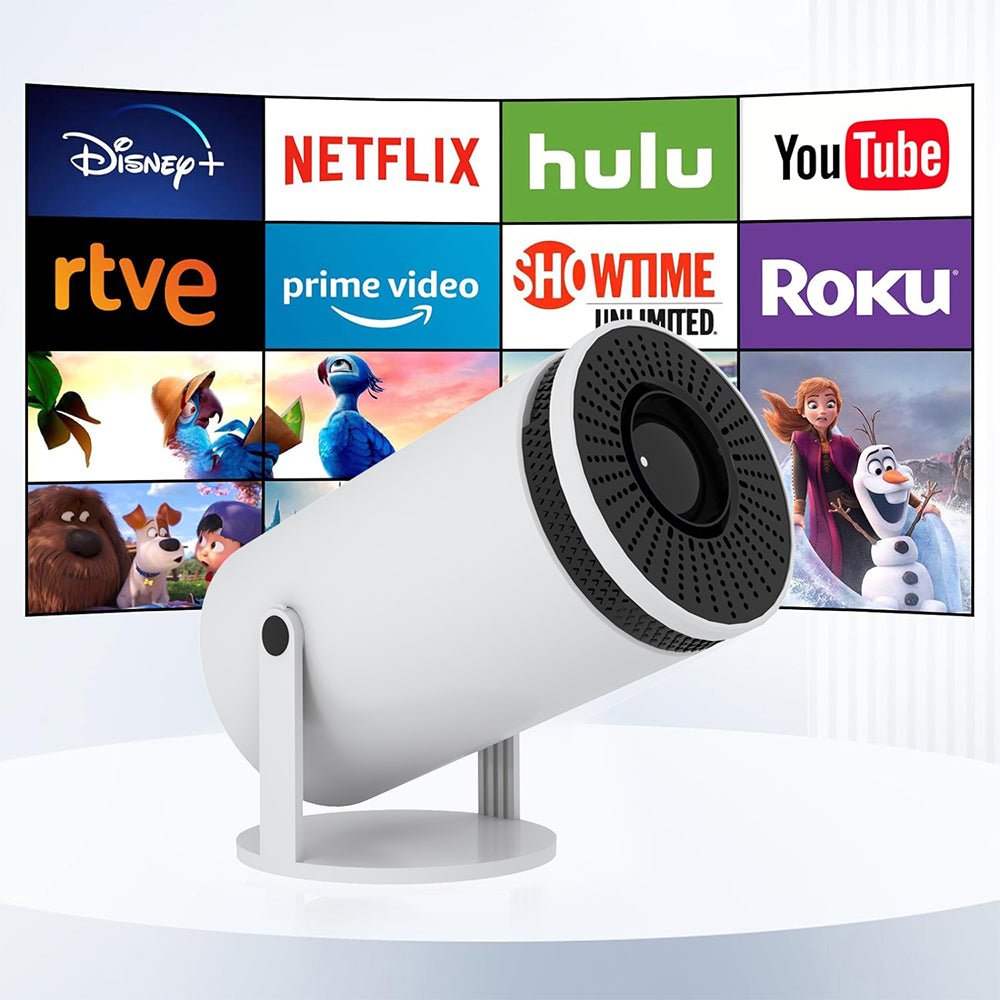 Home HD Projector Bluetooth Portable Mini 4K Mini Phone Y5S Home Theater Projector - IVOIRART.COM