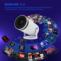 Home HD Projector Bluetooth Portable Mini 4K Mini Phone Y5S Home Theater Projector - IVOIRART.COM