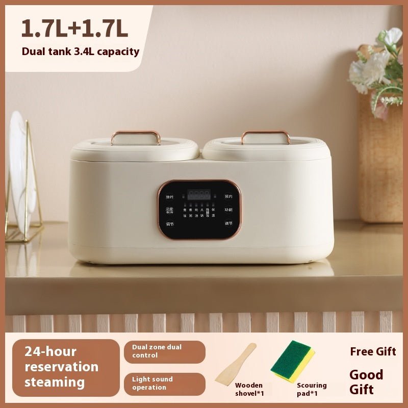 Home Smart Touch Screen Multi-function Bilateral Rice Cooker - IVOIRART.COM