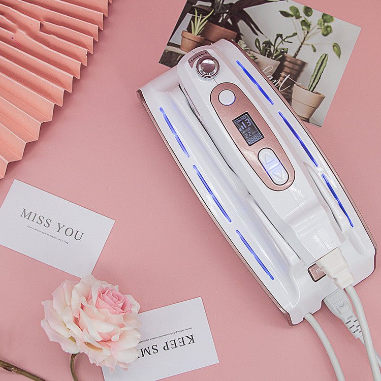 Home V Face Lifting Ultrasonic Knife Lifting Anti-aging Beauty Instrument - IVOIRART.COM