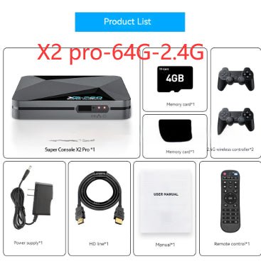 Home Video Three System Integrated Game Set-top Box - IVOIRART.COM