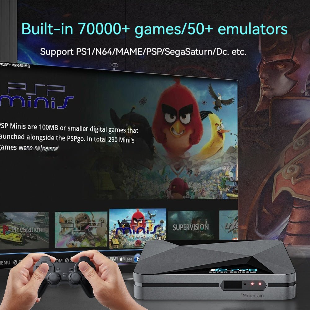 Home Video Three System Integrated Game Set-top Box - IVOIRART.COM