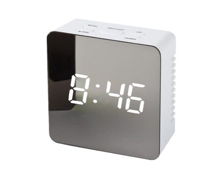 Horloge Miroir Numérique Multifonction à LED, Affichage Heure et Température - IVOIRART.COM