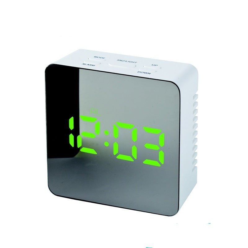 Horloge Miroir Numérique Multifonction à LED, Affichage Heure et Température - IVOIRART.COM