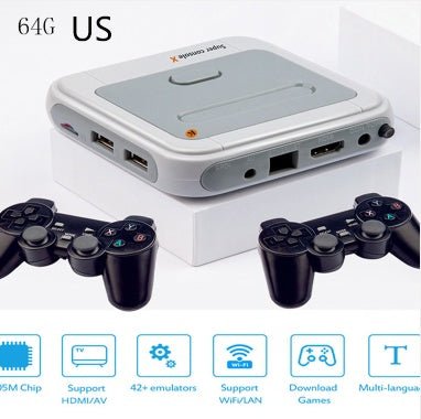 Hôte d'Arcade Portable HD Sans Fil Avec Émulateur de Jeux Multiplateformes - IVOIRART.COM