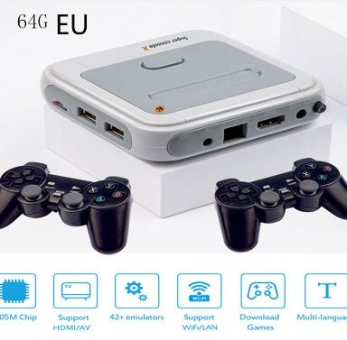 Hôte d'Arcade Portable HD Sans Fil Avec Émulateur de Jeux Multiplateformes - IVOIRART.COM