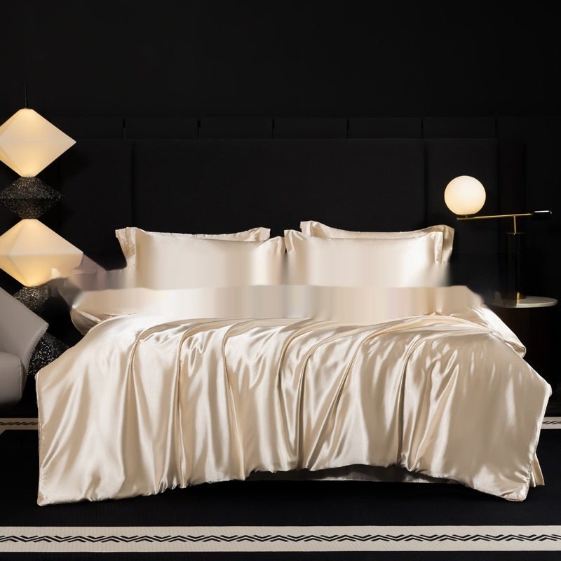 Household Fashion Personalized Silk Bed Sheet - IVOIRART.COM