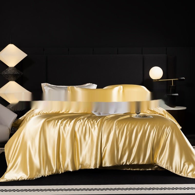 Household Fashion Personalized Silk Bed Sheet - IVOIRART.COM