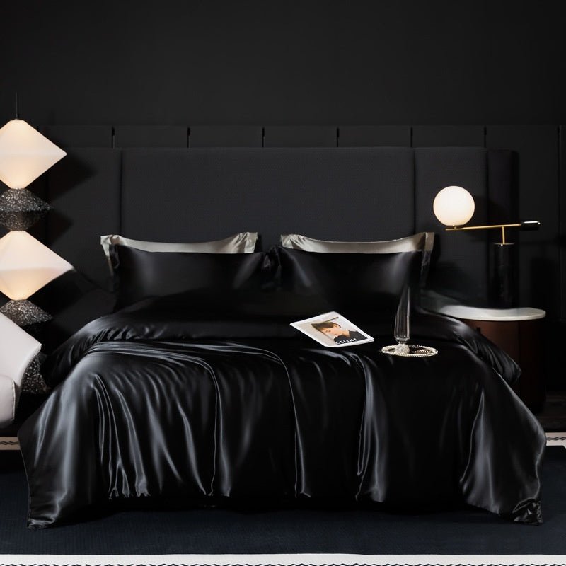 Household Fashion Personalized Silk Bed Sheet - IVOIRART.COM