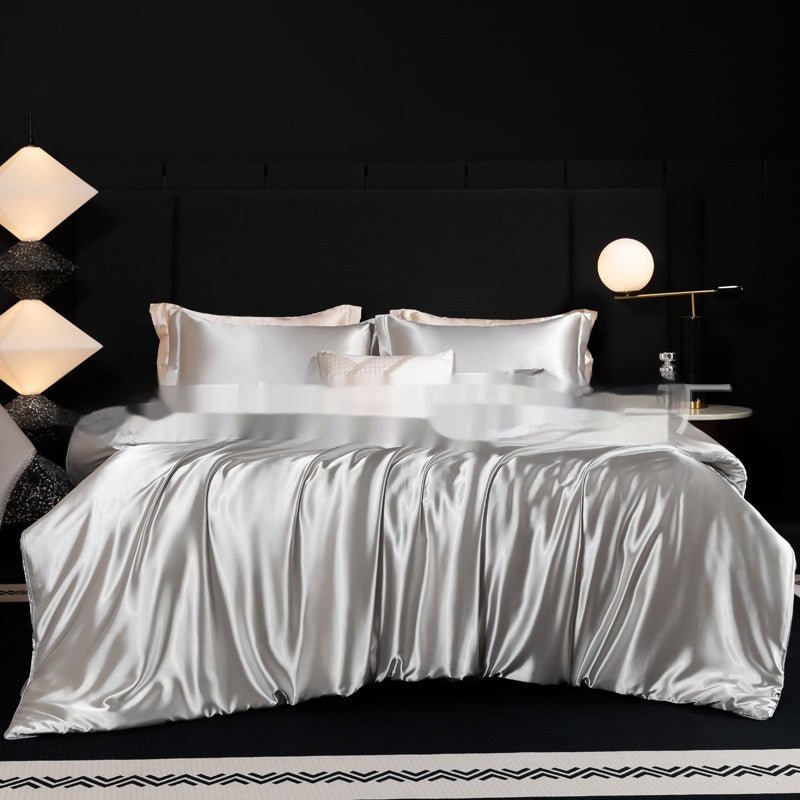 Household Fashion Personalized Silk Bed Sheet - IVOIRART.COM