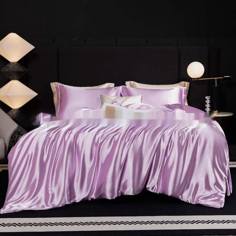 Household Fashion Personalized Silk Bed Sheet - IVOIRART.COM
