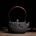 Household Fashion Pig Iron Pot Tea Set - IVOIRART.COM