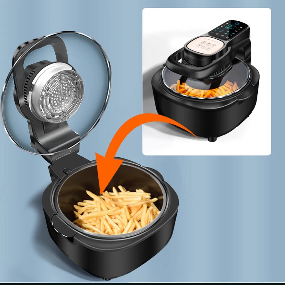 Household Large Caliber Fully Automatic Air Fryer - IVOIRART.COM
