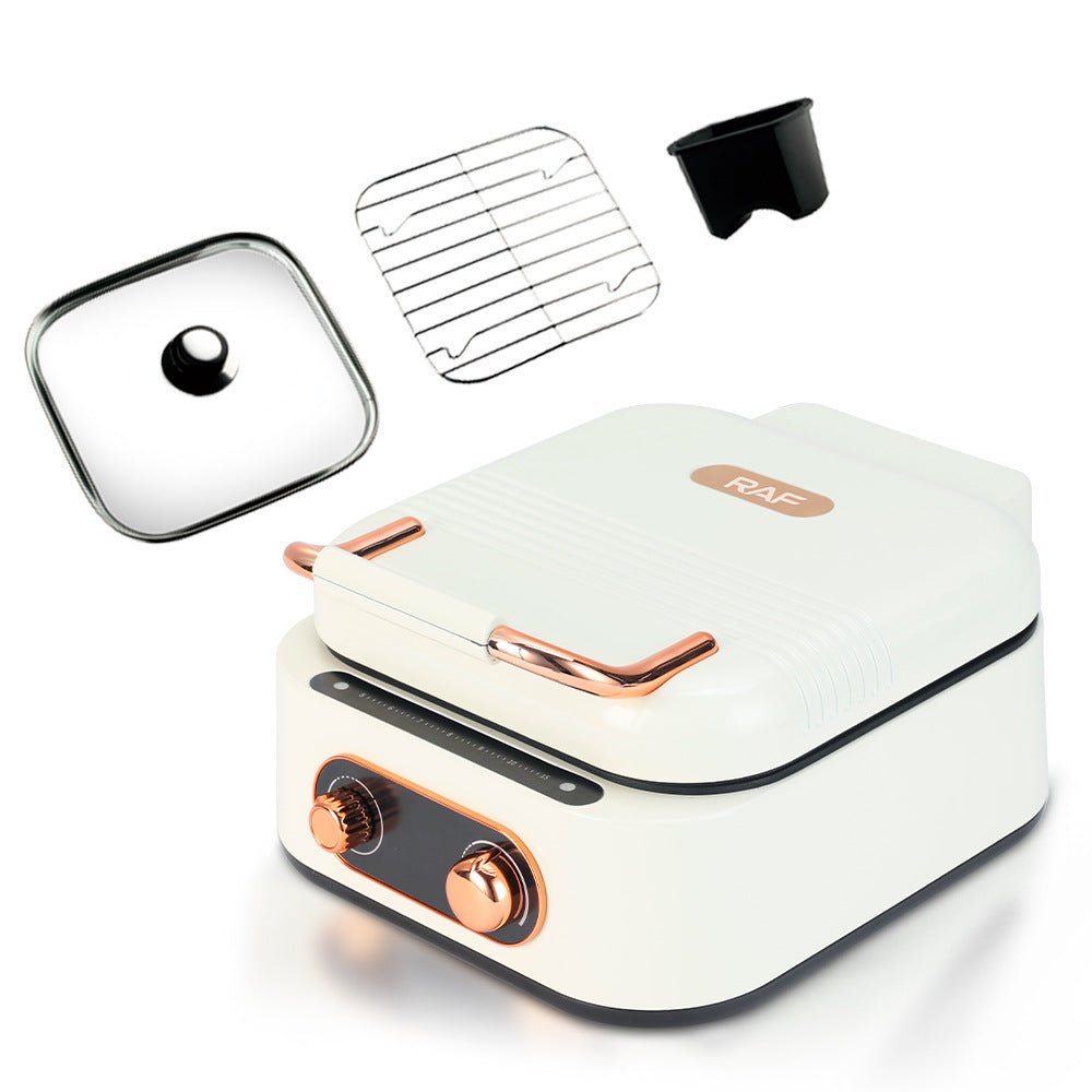 Household Multi-functional Electric Cooker Hot Pot Roasting Hot Pot One - IVOIRART.COM