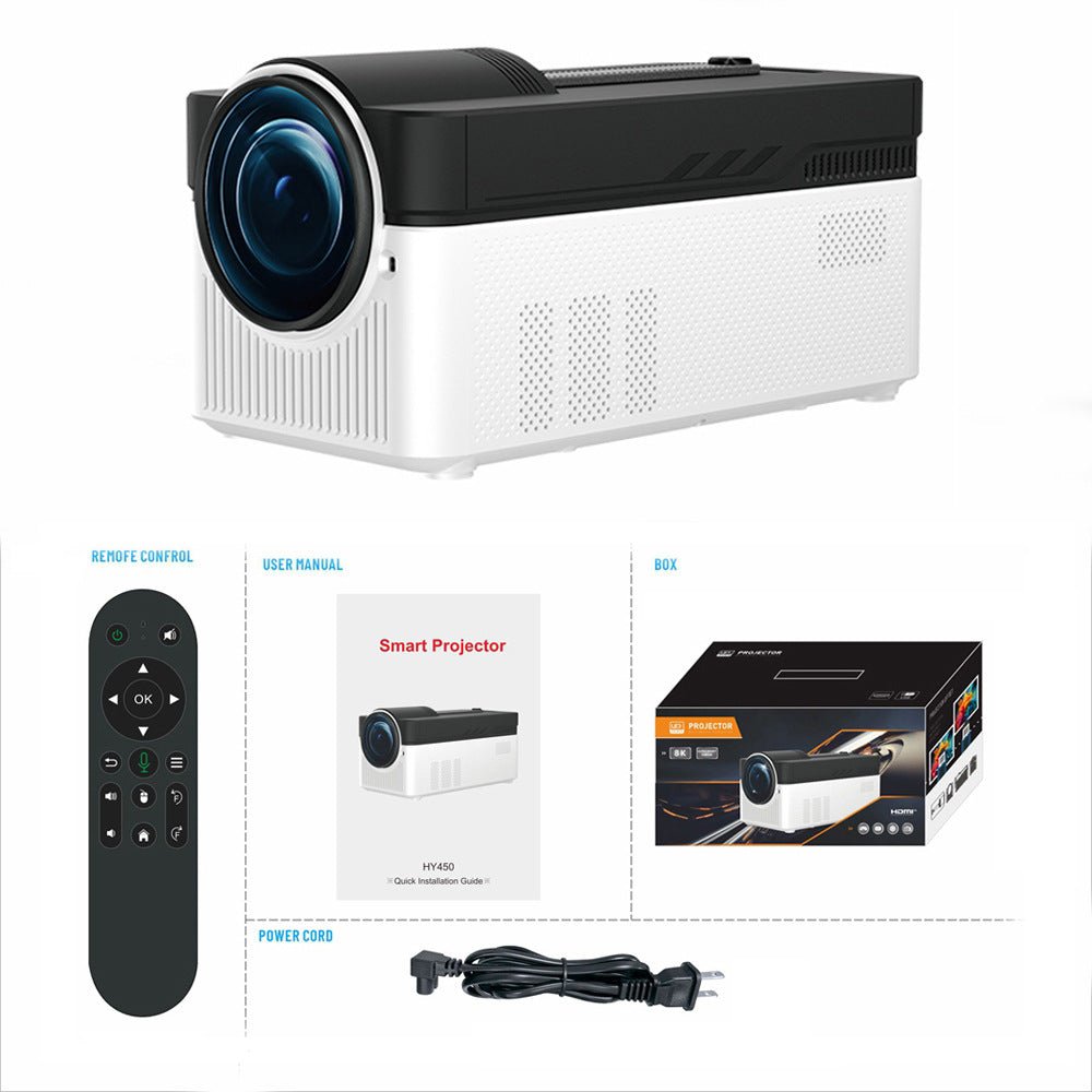 Household Portable 8K Smart Projector - IVOIRART.COM