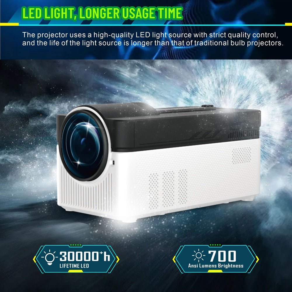 Household Portable 8K Smart Projector - IVOIRART.COM