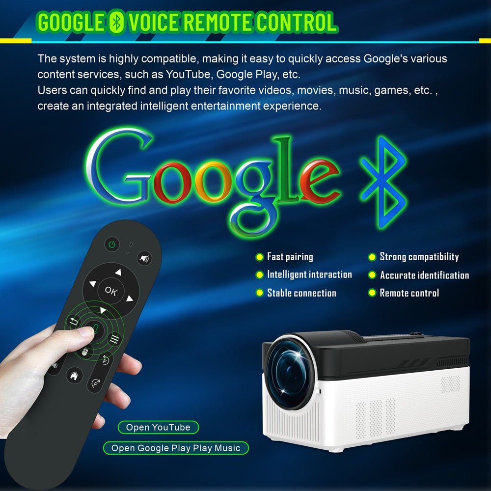 Household Portable 8K Smart Projector - IVOIRART.COM